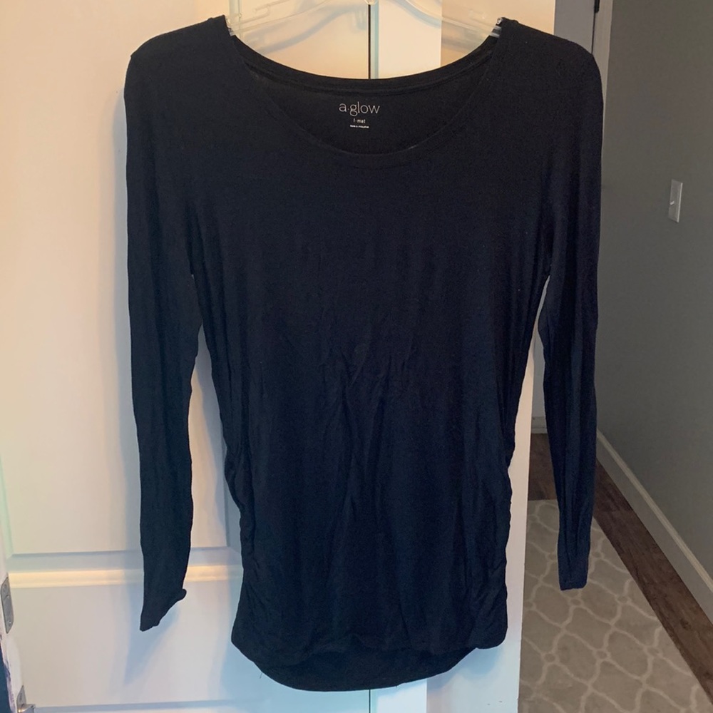 Maternity long sleeve shirt